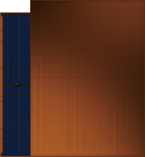 DHN-48Z16/DG(RR) 400Wp Brown Colored (glas/glas)